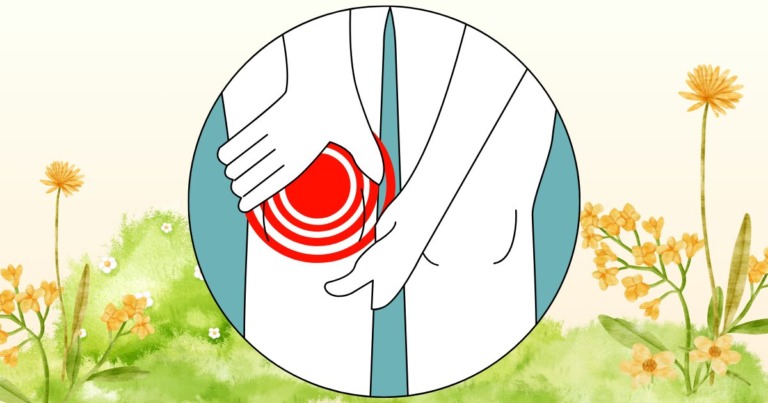 무릎에서 나는 뚝뚝 소리