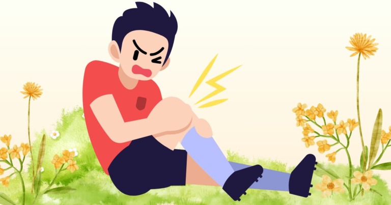 운동선수 무릎 통증